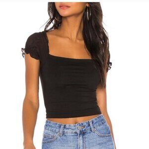 Superdown crop top